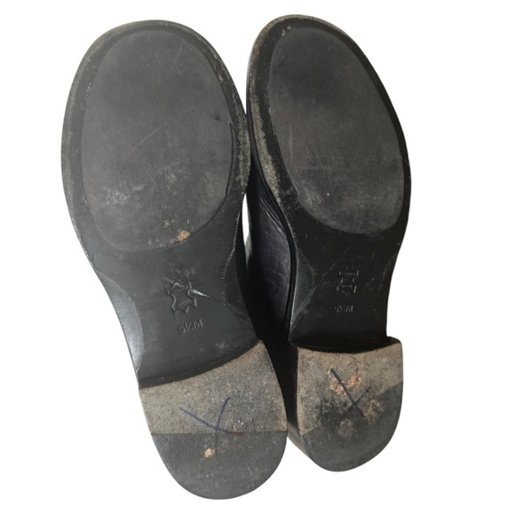 Tory Burch Corey Mid Calf Flat Boot, Black, Size 5.5 - Picture 9 of 10